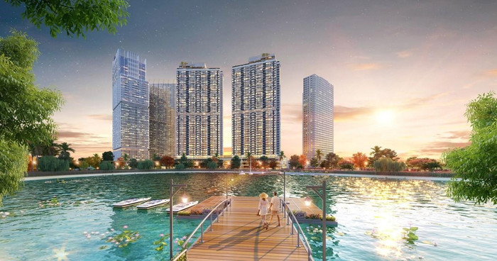 The Matrix One nằm đối diện công viên 14ha, mang đến không gian sống trong lành, thư thái như nghỉ dưỡng tại resort 5 sao.