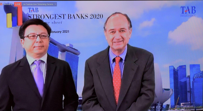 Đại diện tạp chí The Asian Banker điều hành lễ vinh danh trực tuyến Đại diện tạp chí The Asian Banker điều hành lễ vinh danh trực tuyến