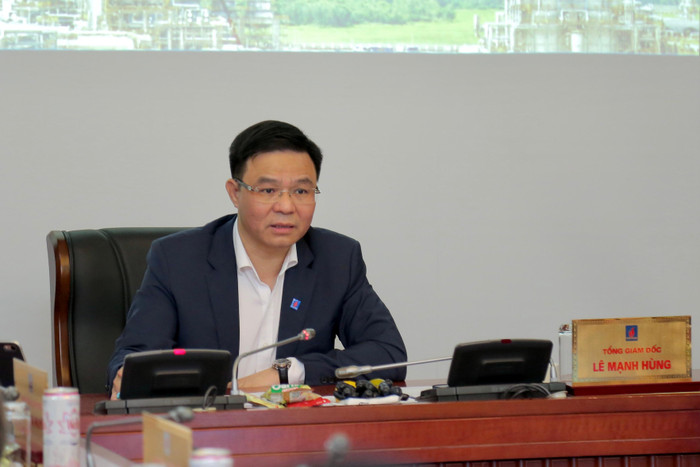 Ông Lê Mạnh Hùng, Tổng giám đốc Petrovietnam