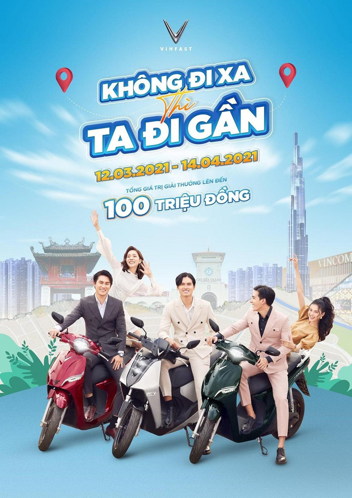 Poster chính thức của cuộc thi “Không đi xa thì ta đi gần” Poster chính thức của cuộc thi “Không đi xa thì ta đi gần”