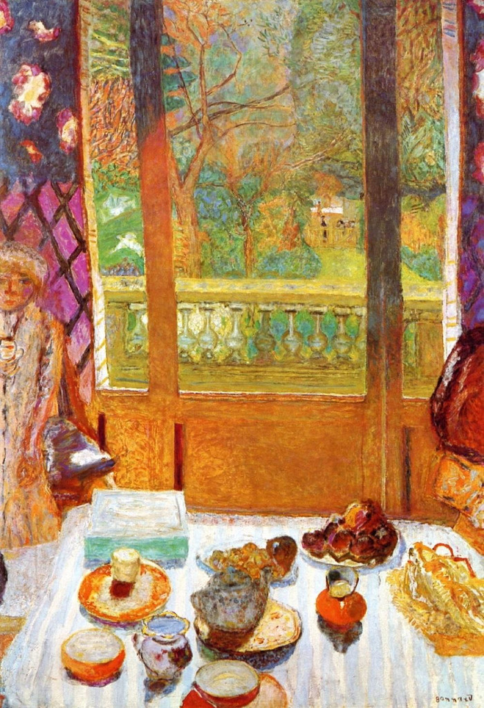 Tác phẩm “Phòng ăn sáng” của Bonnard đem đến sự thân mật, gần gũi Tác phẩm “Phòng ăn sáng” của Bonnard đem đến sự thân mật, gần gũi