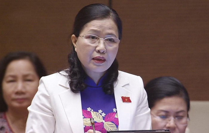 Đại biểu Đỗ Thị Lan (đoàn Quảng Ninh)