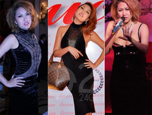 Cô nàng còn có những kiểu tạo dáng 'có một không hai'