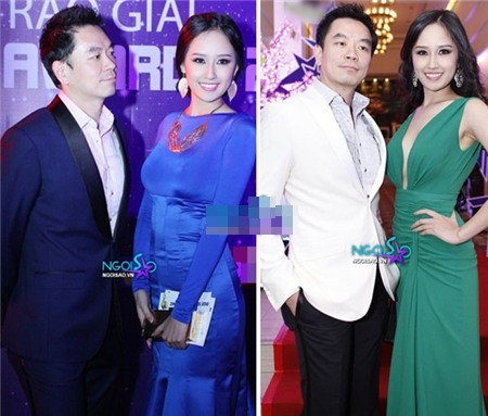 Mai Phương Thúy và Benny Ng "dính nhau như sam" tại các sự kiện