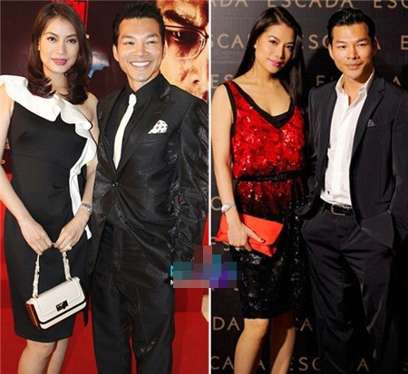 Trương Ngọc Ánh thướt tha và mềm mại bên cạnh một Trần Bảo Sơn lịch lãm và hào hoa Dù chọn những bộ trang phục tone-sur-tone hay những thiết kế với màu sắc đối lập thì trông cặp đôi vẫn luôn hài hòa và ấn tượng