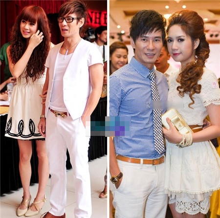 7. Vợ chồng Lý Hải - Minh Hà Tay trong tay như hình với bóng, vợ chồng Lý Hải - Minh Hà luôn khiến nhiều người thầm ghen tỵ với hạnh phúc lứa đôi giữa showbiz bộn bề nhiều cạm bẫy. Không như nhiều cặp vợ chồng khác, Lý Hải và Minh Hà thường gây bất ngờ với phong cách thời trang vô cùng trẻ trung, thậm chí có phần nhí nhảnh không khác gì những cặp hotboy hotgirl hiện nay.