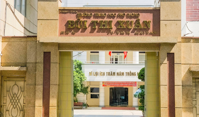 Trường trung học phổ thông Bùi Thị Xuân, Quận 1, Thành phố Hồ Chí Minh (ảnh minh họa) BuiThiXuanQ1.png