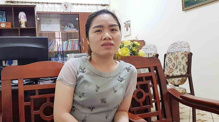 Bà Nguyễn Thị Thu – Phó Chủ tịch Ủy ban Nhân dân phường Nguyễn Trãi khẳng định sẽ báo cáo chủ tịch để kiểm tra xử lý cơ sở Bảo Lộc. Bà Nguyễn Thị Thu – Phó Chủ tịch Ủy ban Nhân dân phường Nguyễn Trãi khẳng định sẽ báo cáo chủ tịch để kiểm tra xử lý cơ sở Bảo Lộc.