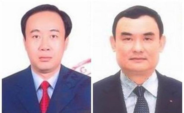 Ông Nguyễn Sỹ Hiệp (bên trái) và ông Nguyễn Xuân Thành (bên phải). (Ảnh: baochinhphu.vn) Ông Nguyễn Sỹ Hiệp (bên trái) và ông Nguyễn Xuân Thành (bên phải). (Ảnh: baochinhphu.vn)
