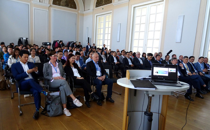 Hình ảnh hội trường trong hội nghị khai trương VGIN ngày 14/9/2019 tại HU Berlin Hình ảnh hội trường trong hội nghị khai trương VGIN ngày 14/9/2019 tại HU Berlin