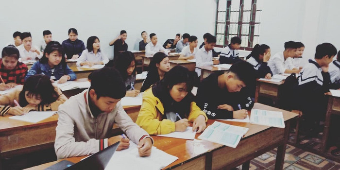 Học sinh học văn hóa tại Trung tâm Giáo dục nghề nghiệp - Giáo dục thường xuyên Đức Thọ Học sinh học văn hóa tại Trung tâm Giáo dục nghề nghiệp - Giáo dục thường xuyên Đức Thọ