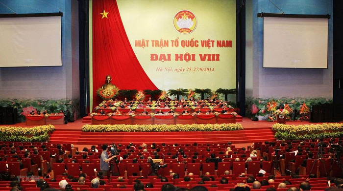 Đại hội VIII của Mặt trận Tổ quốc Việt Nam. Ảnh: TTXVN Đại hội VIII của Mặt trận Tổ quốc Việt Nam. Ảnh: TTXVN