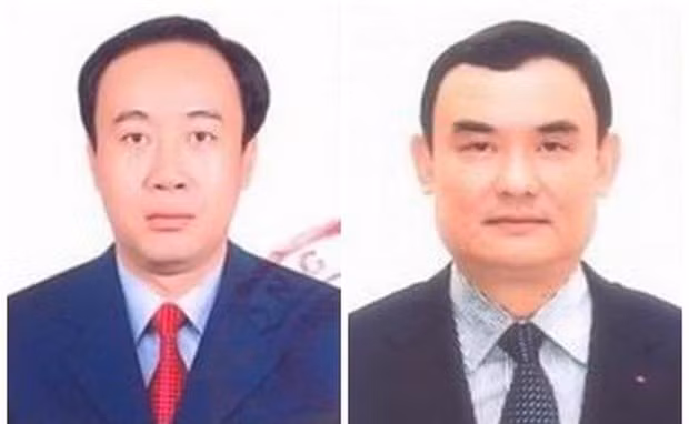 Ông Nguyễn Sỹ Hiệp (bên trái) và ông Nguyễn Xuân Thành (bên phải). (Ảnh: baochinhphu.vn) Ông Nguyễn Sỹ Hiệp (bên trái) và ông Nguyễn Xuân Thành (bên phải). (Ảnh: baochinhphu.vn)