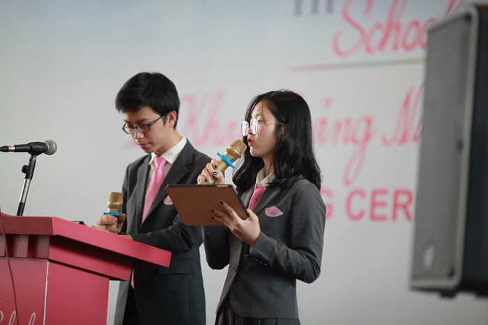 Học sinh TH là những MC của lễ khai giảng Học sinh TH là những MC của lễ khai giảng