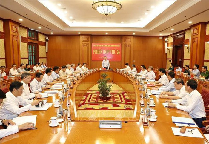 Tổng Bí thư, Chủ tịch nước đề nghị, các chủ trương của Đảng, công tác phòng, chống tham nhũng, tiêu cực phải đưa vào nội dung sinh hoạt thường kỳ của chi bộ, được quán triệt đến từng đảng viên. Ảnh: TTXVN Tổng Bí thư, Chủ tịch nước đề nghị, các chủ trương của Đảng, công tác phòng, chống tham nhũng, tiêu cực phải đưa vào nội dung sinh hoạt thường kỳ của chi bộ, được quán triệt đến từng đảng viên. Ảnh: TTXVN