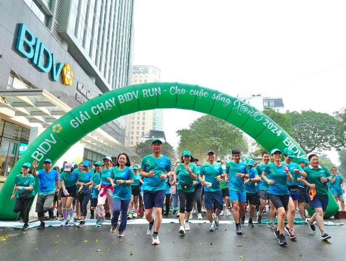 Giải chạy thiện nguyện online thường niên “BIDVRUN – Cho cuộc sống Xanh” thu hút sự quan tâm và tham gia của cộng đồng. b3.jpg