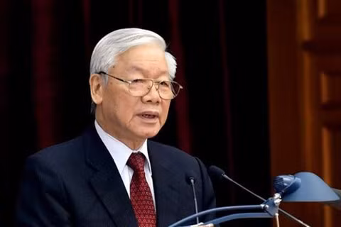 Tổng Bí thư, Chủ tịch nước Nguyễn Phú Trọng. (Ảnh: VOV)