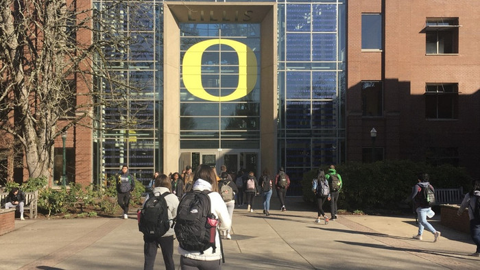 Đại học Oregon (Ảnh website trường) Đại học Oregon (Ảnh website trường)