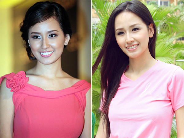 Mai Phương Thúy thời còn giản dị.