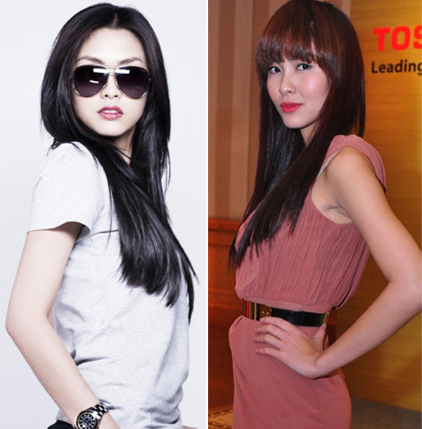 Tăng Thanh Hà cũng dính "nghi án" dao kéo với chiếc cằm chữ V hoàn hảo.