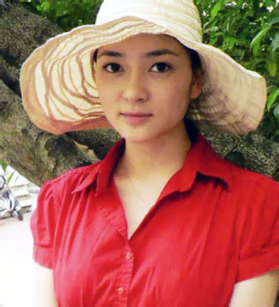 Nguyễn Thị Huyền khi chưa đăng quang Hoa hậu Việt Nam.