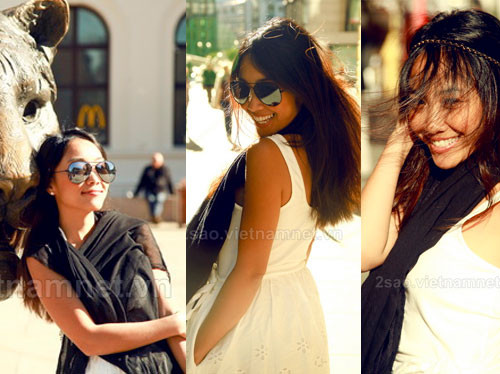 Đoan Trang với gương mặt sảng khoái và nụ cười rạng rỡ trong chuyến đi châu Âu để ra mắt người thân và gia đình nhà chồng. Đoan Trang với gương mặt sảng khoái và nụ cười rạng rỡ trong chuyến đi châu Âu để ra mắt người thân và gia đình nhà chồng.