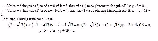 Cách giải 2 đưa ra đáp án đầy đủ.
