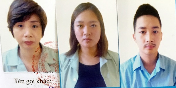 Ba đối tượng bị bắt giữ về tội mua bán trái phép hóa đơn giá trị gia tăng. Ba đối tượng bị bắt giữ về tội mua bán trái phép hóa đơn giá trị gia tăng.