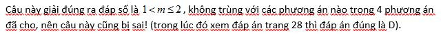 Thầy Võ Trọng Trí chỉ ra vấn đề trong câu 7 trang 20 trong cuốn sách Trắc nghiệm Toán 12. Thầy Võ Trọng Trí chỉ ra vấn đề trong câu 7 trang 20 trong cuốn sách Trắc nghiệm Toán 12.