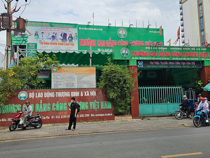 Điểm đào tạo tại đường Vườn Lài, Quận Tân Phú, Thành phố Hồ Chí Minh của Trường Cao đẳng Công thương Việt Nam. (ảnh minh họa: V.D) Điểm đào tạo tại đường Vườn Lài, Quận Tân Phú, Thành phố Hồ Chí Minh của Trường Cao đẳng Công thương Việt Nam. (ảnh minh họa: V.D)