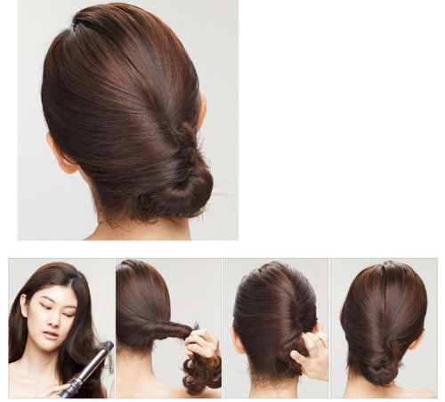 .. đến những kiểu búi cầu kỳ, điệu đà này... .. đến những kiểu búi cầu kỳ, điệu đà này...