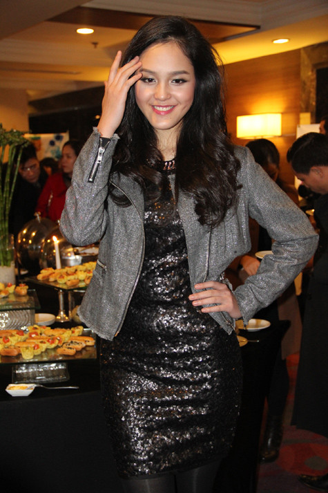 Á hậu Đỗ Hoàng Anh.