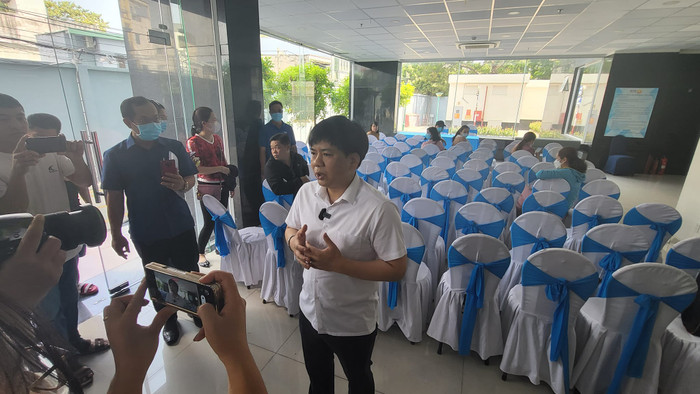 Ông Nguyễn Ngọc Thủy - Chủ tịch của Apax Leaders chia sẻ thông tin với báo giới (ảnh: P.L) Ông Nguyễn Ngọc Thủy - Chủ tịch của Apax Leaders chia sẻ thông tin với báo giới (ảnh: P.L)