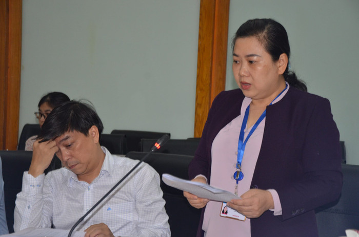 Bà Lương Thị Hồng Điệp - Trưởng phòng Giáo dục mầm non, Sở Giáo dục Thành phố Hồ Chí Minh (ảnh: P.L)