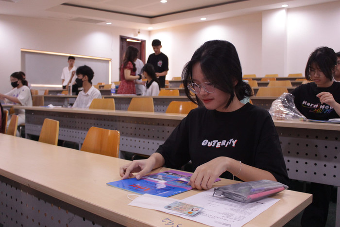 Thí sinh thi Đánh giá năng lực tại Trường Đại học Quốc tế (ảnh: P.L) Thí sinh thi Đánh giá năng lực tại Trường Đại học Quốc tế (ảnh: P.L)