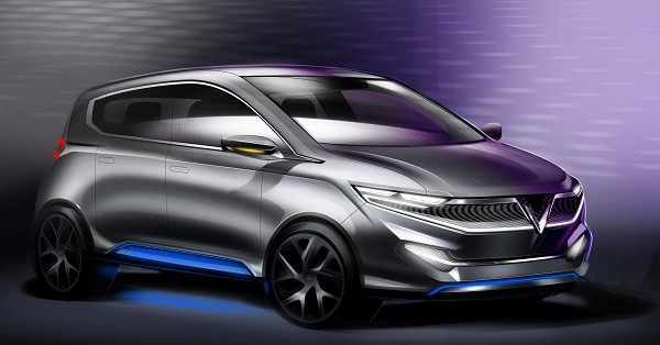 Một trong các mẫu phác thảo thiết kế ô tô điện trong chương trình "Chọn xế yêu cùng VINFAST - 2" Một trong các mẫu phác thảo thiết kế ô tô điện trong chương trình "Chọn xế yêu cùng VINFAST - 2"