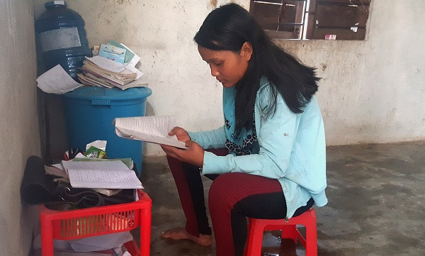 “Góc học tập” của H’Truyên