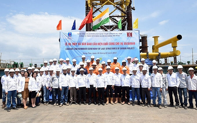 Lễ hạ thủy và bàn giao cấu kiện cuối cùng B12-17 của Dự án Daman Lễ hạ thủy và bàn giao cấu kiện cuối cùng B12-17 của Dự án Daman