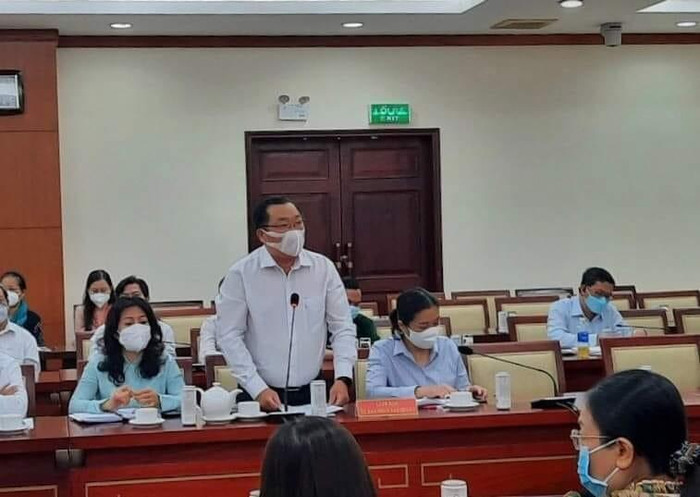 Ông Phạm Đăng Khoa - Trưởng phòng Giáo dục và Đào tạo quận 3 (ảnh: Phạm Anh) Ông Phạm Đăng Khoa - Trưởng phòng Giáo dục và Đào tạo quận 3 (ảnh: Phạm Anh)