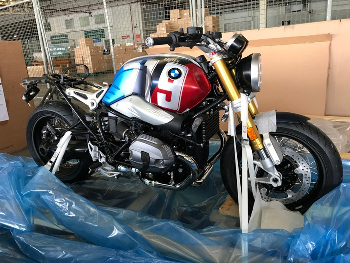 BMW R nine T classic với phiên bản bình xăng option 719 BMW R nine T classic với phiên bản bình xăng option 719