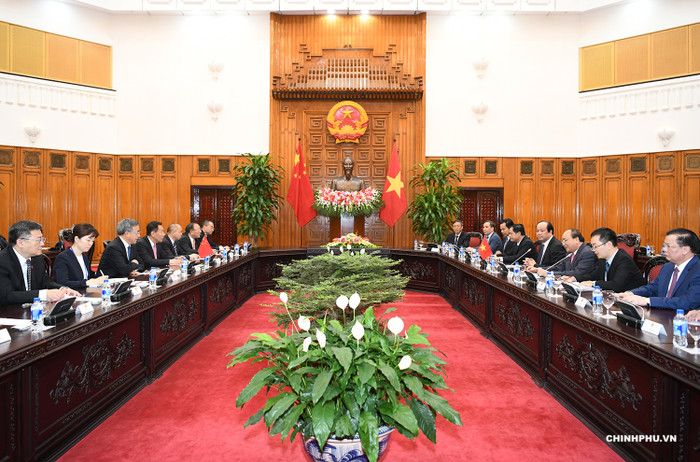 Toàn cảnh buổi tiếp. Ảnh: VGP/Quang Hiếu Toàn cảnh buổi tiếp. Ảnh: VGP/Quang Hiếu