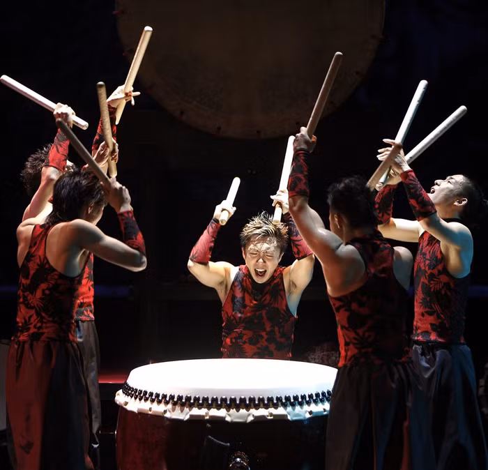 Đánh trống Takoi - Lễ hội Mặt trời mọc