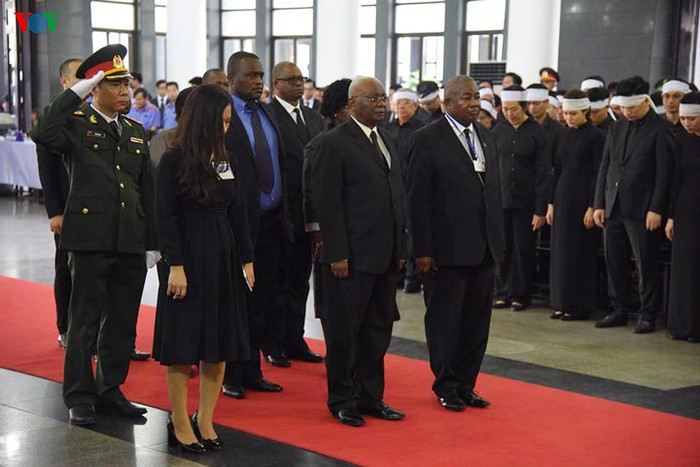 Đoàn đại biểu Mozambic viếng Chủ tịch nước Trần Đại Quang