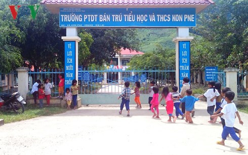Nhiều trường ở vùng sâu, vùng xa tỉnh Gia Lai thiếu giáo viên giảng dạy. Ảnh: VOV Nhiều trường ở vùng sâu, vùng xa tỉnh Gia Lai thiếu giáo viên giảng dạy. Ảnh: VOV