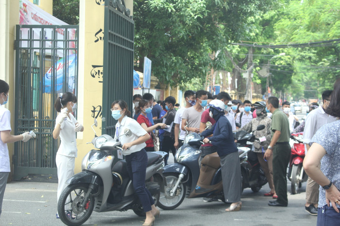 Công tác chuẩn bị cho ngày thi tốt nghiệp đã sẵn sàng (Ảnh:Khánh Vy)