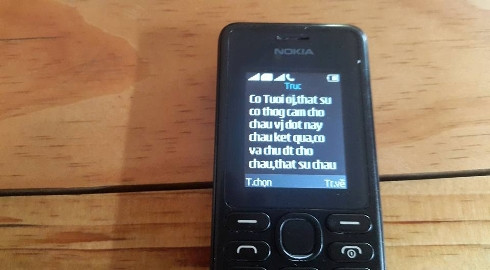 Một tin nhắn mới nhất khất việc trả tiền của Trực gửi cho chị Tươi (ảnh: P.L) Một tin nhắn mới nhất khất việc trả tiền của Trực gửi cho chị Tươi (ảnh: P.L)