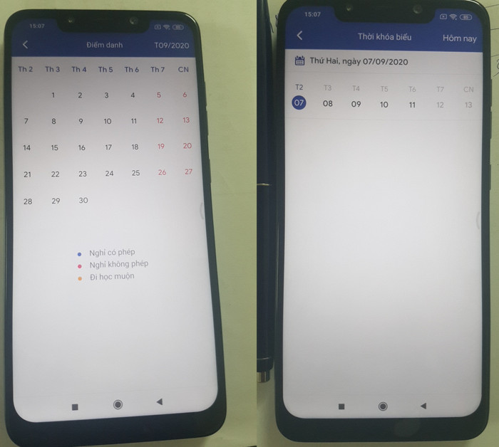 Hình ảnh phụ huynh Trường Tiểu học Quan Hoa chụp lại khi đăng nhập vào phần mềm sổ liên lạc thông minh Hà Nội SmartCity nhưng lại không có thông tin gì. Ảnh: PHCC. Hình ảnh phụ huynh Trường Tiểu học Quan Hoa chụp lại khi đăng nhập vào phần mềm sổ liên lạc thông minh Hà Nội SmartCity nhưng lại không có thông tin gì. Ảnh: PHCC.