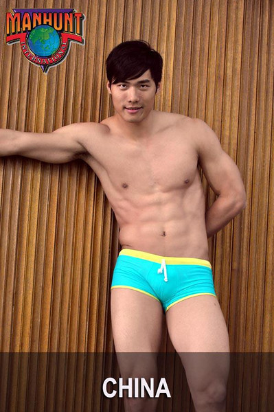 Đại diện Trung Quốc Chen Jian Feng, 26 tuổi, giành giải cao nhất cuộc thi Manhunt International.