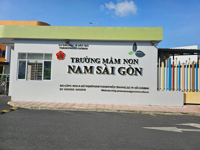Trường Mầm non Nam Sài Gòn (ảnh minh họa: V.D) gdvn_MamnonSG.jpg