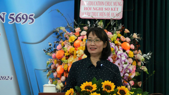 Phó Chủ tịch Ủy ban Nhân dân Thành phố Hồ Chí Minh Trần Thị Diệu Thúy phát biểu (ảnh: V.D) gdvn_BaoQuocEMGd.jpg